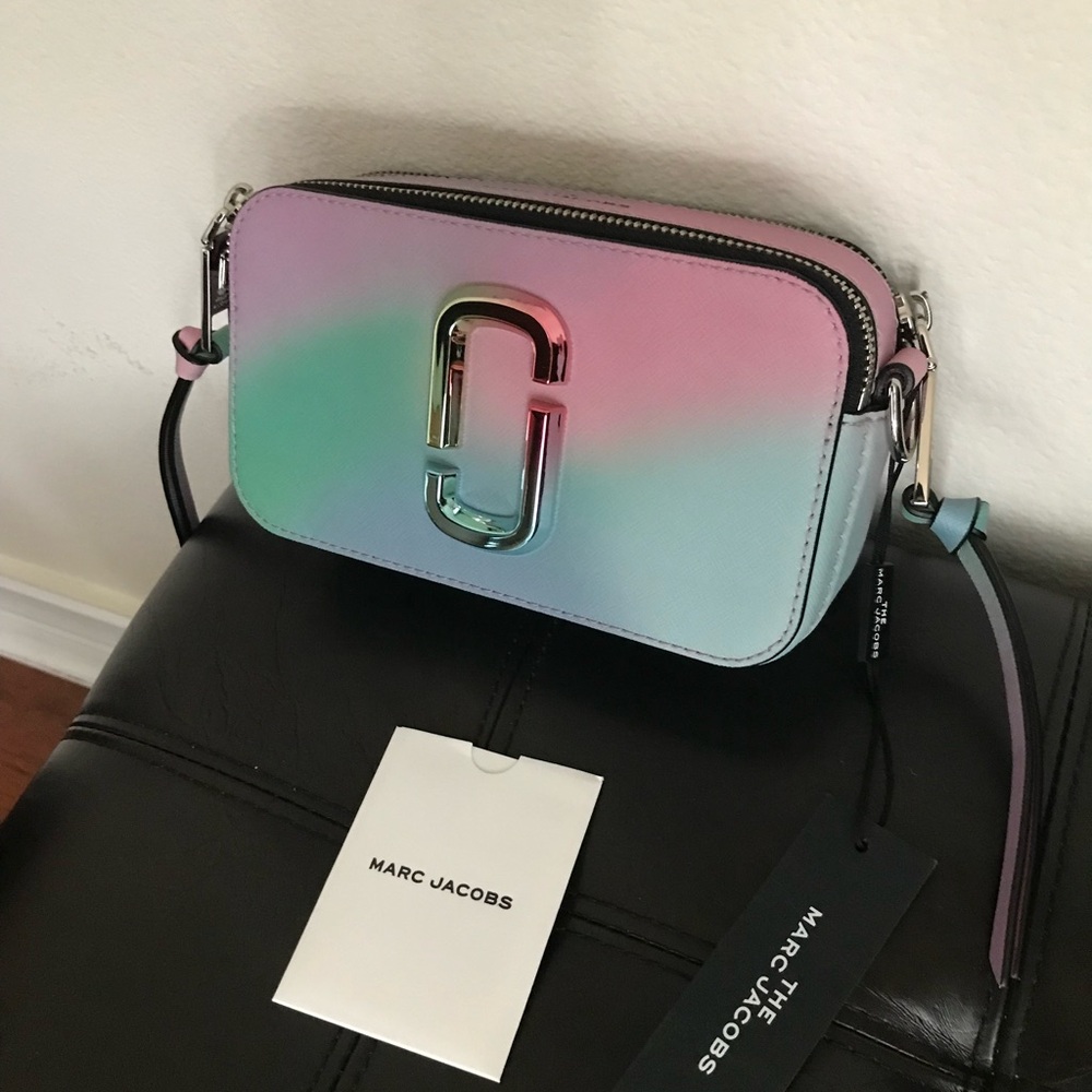 NWT Marc Jacobs Snapshot Handbag Clutch Ombré -NO STRAP-